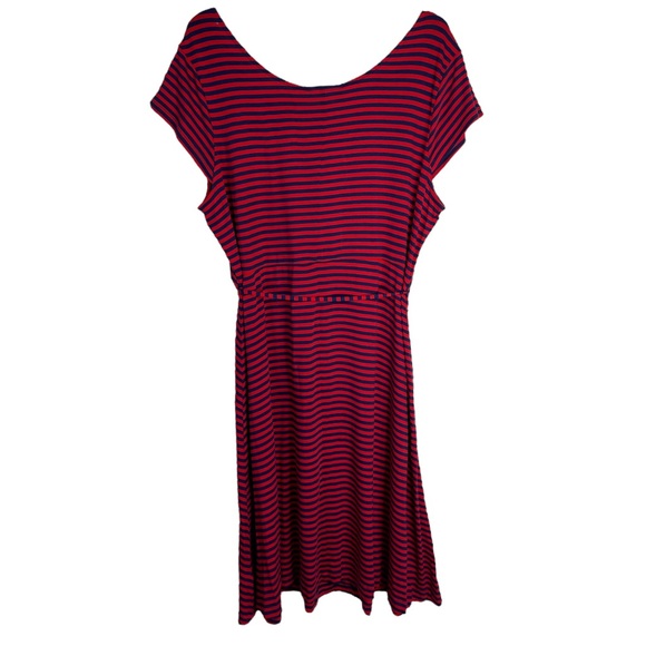 NWT Motherhood Maternity Striped Summer Dress Size 1X - Picture 2 of 6